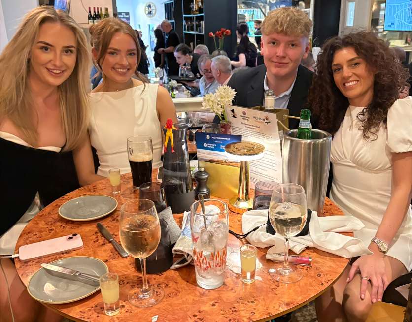 Heather’s Heroes Cheltenham Festival at Café 1 Raises Over £24K for Highland Hospice image