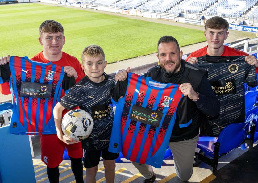 Highland Hospice Launches Special Edition Caley Thistle Charity Tops image